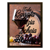 Quadro Porta Rolha Vinho Decorativo Casa Cozinha Gourmet