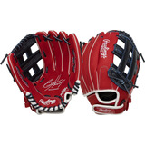 Guante De Béisbol Rawlings Rojo, 11.5'', P/ Mano Izquierda