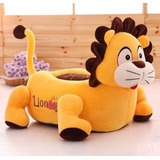 Peluche Sillón Puff Para Bebé O Niño León