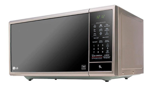 Micro-ondas LG 30 Litros Easyclaen Ms3095lr Cor Prata 220v