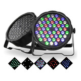 Luces De Escenario Led Baisun 54x3w Dmx  Parled, Fiestas,