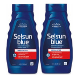 2 Shampoo Selsun Blue Medicated 325ml C/u