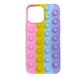 Carcasa Pop It Antiestres Compatible Con iPhone 12 Pro Max