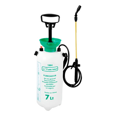 Aspersor Fumigador 7 Lt Bomba Para Sanitizar De Varilla Verde | Envío gratis