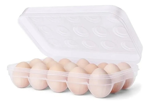 Caja Organizadora De Huevos Cocina Para 15 Huevos 