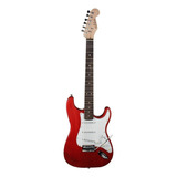 Guitarra Eléctrica Babilon Vintage Twist De Roble Roja Brillante Con Diapasón De Palo De Rosa