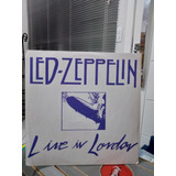 Lp Led Zeppelin  - Live Lindon Bootleg Importado 1990 Usado