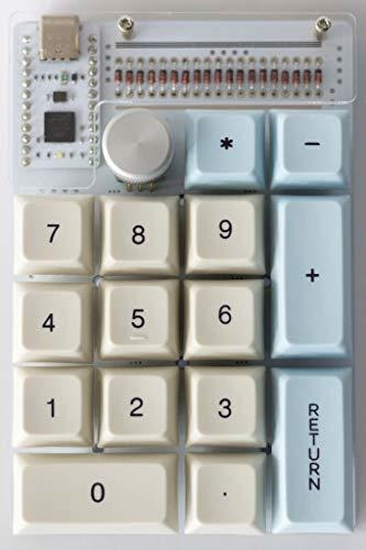 Kit Teclado Numérico Mecánico Qmk 19 Teclas (blanco)