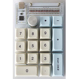 Kit Teclado Numérico Mecánico Qmk 19 Teclas (blanco)