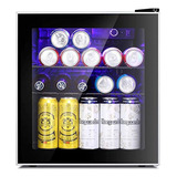 Mini Refrigerador Con Puerta De Cristal Para Refrescos O Vin