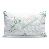 Elif Home Goods Queen Size Bamboo Pillow, Almohadas De Espum