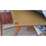 Juego De Comedor Mesa Y 4 Sillas Madera