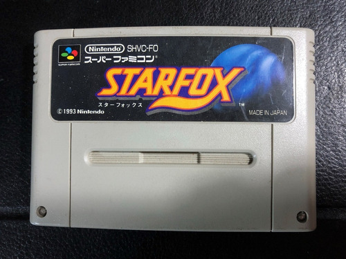 Juego Nintendo Super Famicom Star Fox