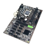 Placa Mãe Mineração B250 Btc Para 12 Gpus Lga 1151 Ddr4