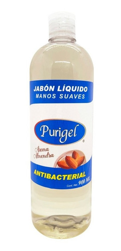 Purigel Jabón  Líquido Manos Suaves Aroma Cereza 900ml