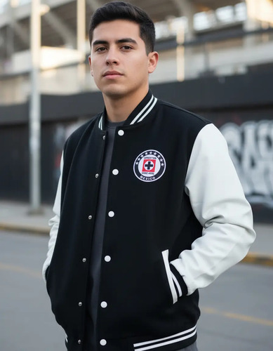 Chamarra Del Cruz Azul Bordada Envio Grati
