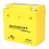 Bateria Motobatt Gel 12v 9 Ah Mtx9 Yb7-a Yb9-b 12n9-4b-1
