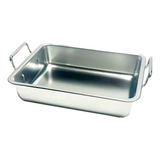 Bowl Metalico 11x15x3 Cm De Acero Inoxidable Para Snacks