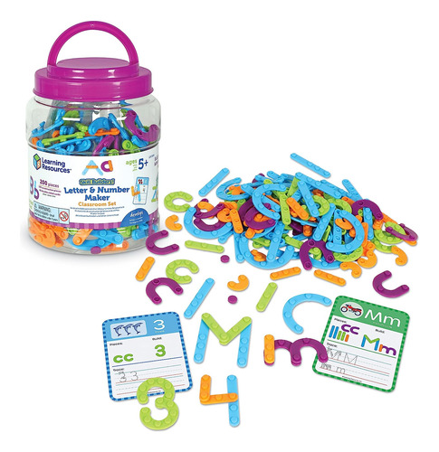 Learning Resources Skill Builders! Letter & Number Maker, Se