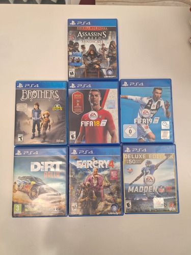 Juegos Varios  Ps4