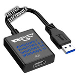 Cable Convertidor Adaptador Usb A Hdmi