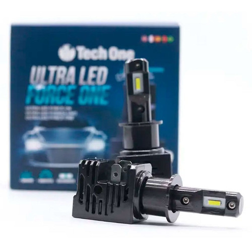 Kit Ultra Led Force One H8 H9 H11 H16 4300k 8200 Lumens 12v