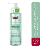 Eucerin Gel Limpiador Facial Dermo Pure Piel Grasa 400ml