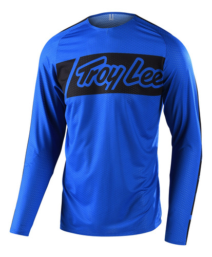 Jersey Motocross Troy Lee Designs Se Pro Air Vox Azul