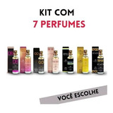 Kit 7 Perfumes Femininos 15ml P/ Bolsa Amakha