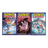 3 Comics Sonic The Hedgehog Vol. 1 Y 2 Español Sega Nuevo