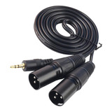 Cable De Divisor Estéreo De 3,5 Mm De 1/8  A Doble Xlr