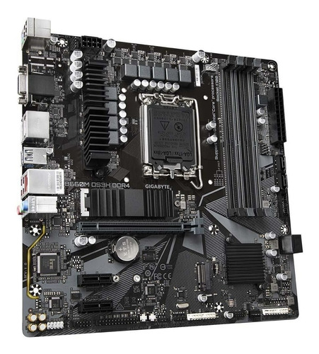 Placa Mãe Gigabyte B660m Ds3h, Intel Lga 1700 Ddr4, M.2 Nvme