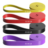 4pcs Ligas Hacer Fitness Bandas Resistencia Elasticas Casa