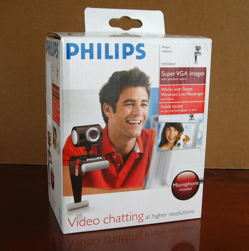 Webcam Philips Spc500nc Antiga Usada Funcionando