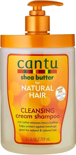 Cantu Shea Butter Natural Hair Cleansing Cream Shampoo - 25.