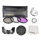 Kit De Lentes De Transporte Con Tapa Uv (uv+cpl+fld), Bolsa