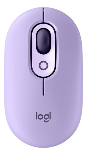Mouse Pop Silent Logitech 4000 Dpi Bluetooth 910-006543 Color Violeta