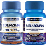 Kit 2x Coenzima Q10 + Melatonina - 150 Caps