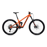 Bicicleta De Montaña Doble Suspensión Firebird Naranja Ride 
