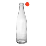 Botella De Vidrio Gaseosa 500 Cc Agua Con Tapa Corona X 15 U
