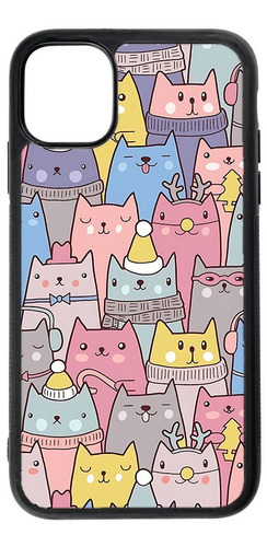 Carcasa Funda Para iPhone 11 Pro Gatitos Diseño 28