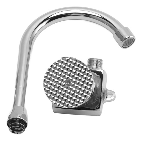 Grifo De Lavabo Con Pedal For Fregadero De Cocina, Montado .