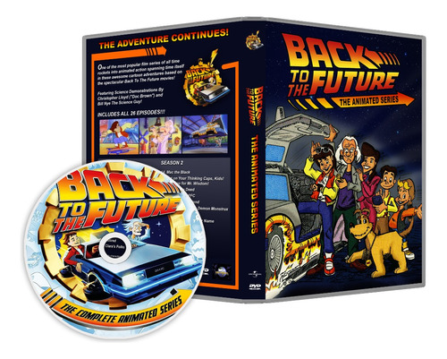 Dvd De Volta Para O Futuro Desenho Completo