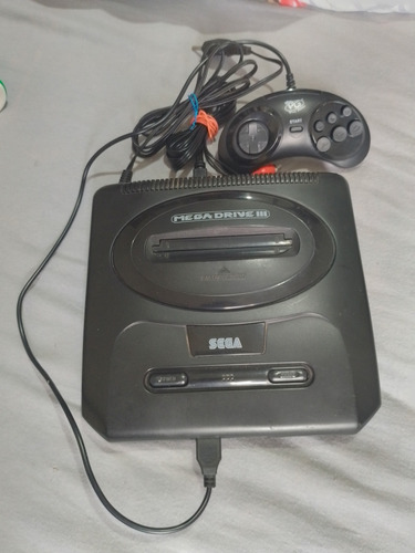 Mega Drive 3 Com 10 Jogos Na Memória 