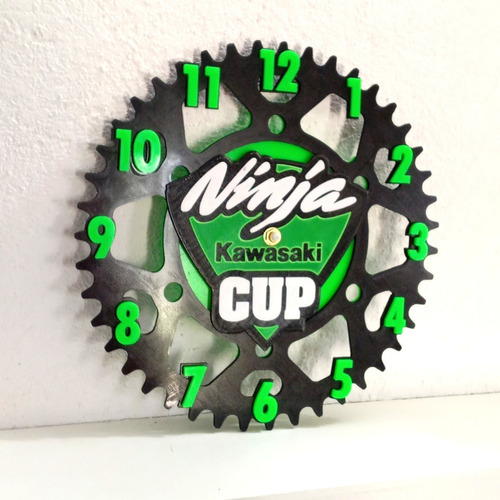 Reloj 3d Kawasaki, Honda, Ktm, Yamaha, Rossi Premium 29 Cm