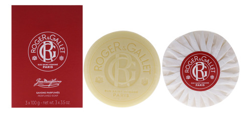 Set De Jabón Perfumado Roger & Gallet Jean Marie Farina Unis