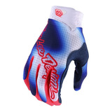 Guantes Para Mtb Troy Lee Designs Air Glove Lucid White/blue