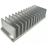 Dissipador Calor Aluminio 104mm X 25mm - 5cm