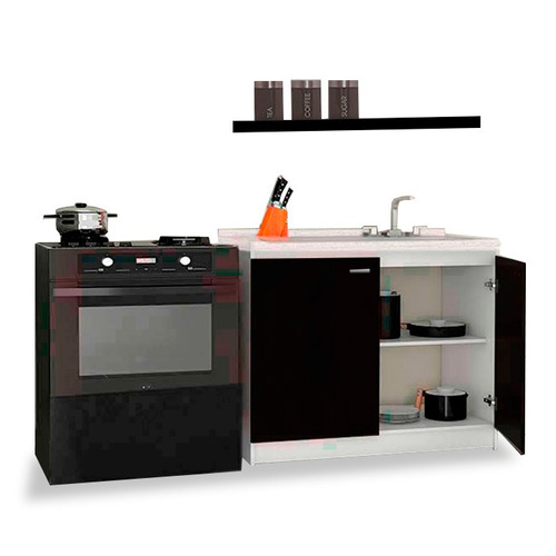 Cocina Integral Minimalista Mod Buga Para Estufa 1.70m