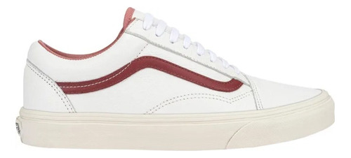 Tenis Skate Vans Old Skool V535 Blanco Caballero